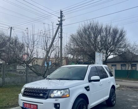 Белый Ленд Ровер Фрилендер, объемом двигателя 2 л и пробегом 200 тыс. км за 10900 $, фото 4 на Automoto.ua