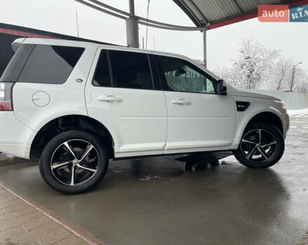 Белый Ленд Ровер Фрилендер, объемом двигателя 2.2 л и пробегом 207 тыс. км за 13950 $, фото 75 на Automoto.ua