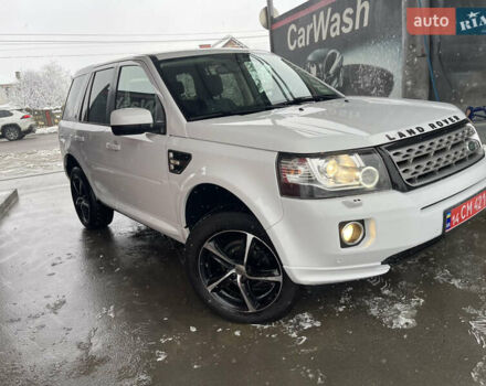 Белый Ленд Ровер Фрилендер, объемом двигателя 2.2 л и пробегом 207 тыс. км за 13950 $, фото 21 на Automoto.ua