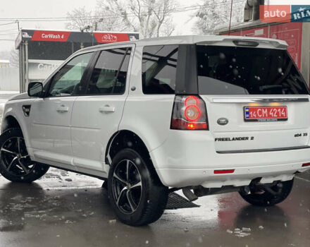 Белый Ленд Ровер Фрилендер, объемом двигателя 2.2 л и пробегом 207 тыс. км за 13950 $, фото 3 на Automoto.ua