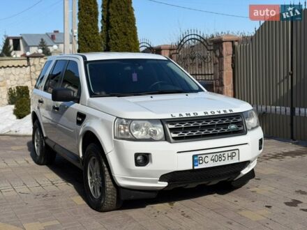 Белый Ленд Ровер Фрилендер, объемом двигателя 2.18 л и пробегом 279 тыс. км за 9699 $, фото 1 на Automoto.ua