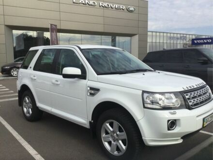 Белый Ленд Ровер Фрилендер, объемом двигателя 2.2 л и пробегом 128 тыс. км за 18200 $, фото 1 на Automoto.ua