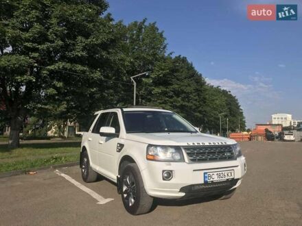 Ленд Ровер Фрилендер 2013 в Львове на Automoto.ua Белый Ленд Ровер Фрилендер, объемом двигателя 2 л и пробегом 230 тыс. км за 11500 $, фото 1 на Automoto.ua