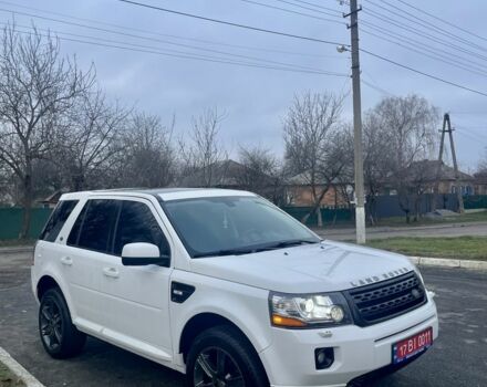 Белый Ленд Ровер Фрилендер, объемом двигателя 2 л и пробегом 200 тыс. км за 10900 $, фото 1 на Automoto.ua