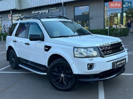 Білий Ленд Ровер Freelander, об'ємом двигуна 2.18 л та пробігом 347 тис. км за 12490 $, фото 1 на Automoto.ua