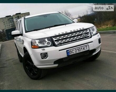 Білий Ленд Ровер Freelander, об'ємом двигуна 2 л та пробігом 214 тис. км за 14000 $, фото 1 на Automoto.ua