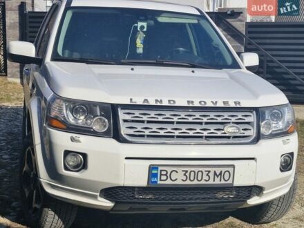 Белый Ленд Ровер Фрилендер, объемом двигателя 2 л и пробегом 250 тыс. км за 12200 $, фото 1 на Automoto.ua