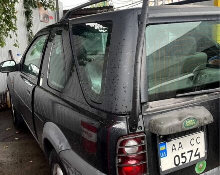 Черный Ленд Ровер Фрилендер, объемом двигателя 2.5 л и пробегом 200 тыс. км за 5600 $, фото 1 на Automoto.ua