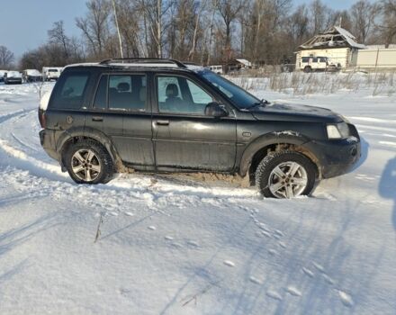 Черный Ленд Ровер Фрилендер, объемом двигателя 2 л и пробегом 300 тыс. км за 3950 $, фото 1 на Automoto.ua