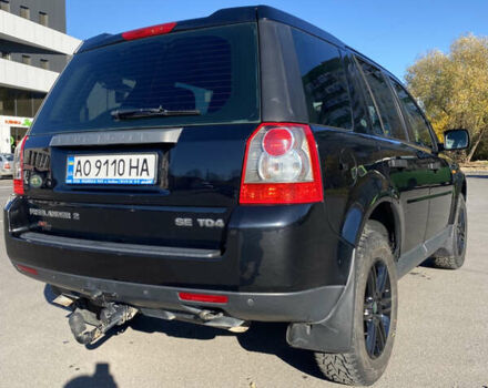 Черный Ленд Ровер Фрилендер, объемом двигателя 2.18 л и пробегом 298 тыс. км за 9999 $, фото 4 на Automoto.ua