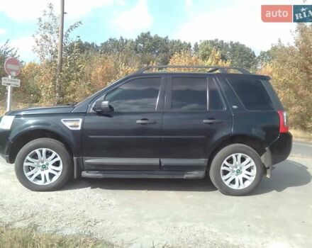 Черный Ленд Ровер Фрилендер, объемом двигателя 2.2 л и пробегом 288 тыс. км за 9700 $, фото 4 на Automoto.ua