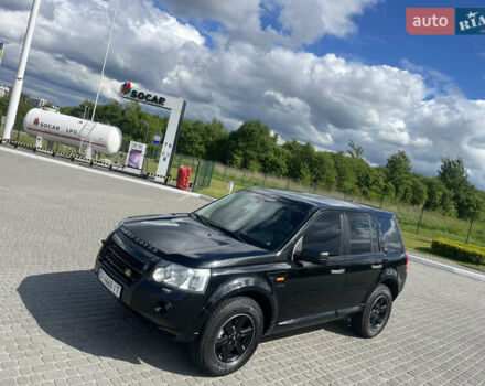Черный Ленд Ровер Фрилендер, объемом двигателя 2.18 л и пробегом 210 тыс. км за 10500 $, фото 5 на Automoto.ua