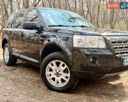 Чорний Ленд Ровер Freelander, об'ємом двигуна 2.2 л та пробігом 193 тис. км за 9700 $, фото 1 на Automoto.ua
