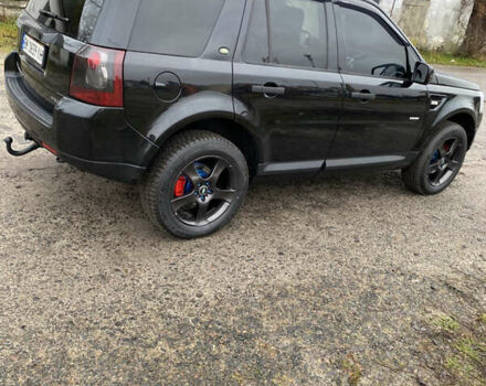 Черный Ленд Ровер Фрилендер, объемом двигателя 2.18 л и пробегом 293 тыс. км за 8987 $, фото 3 на Automoto.ua
