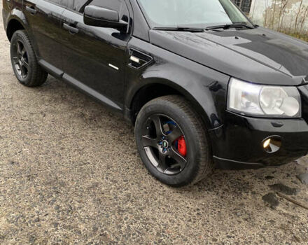 Черный Ленд Ровер Фрилендер, объемом двигателя 2.18 л и пробегом 293 тыс. км за 8987 $, фото 1 на Automoto.ua