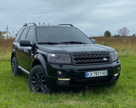 Черный Ленд Ровер Фрилендер, объемом двигателя 2.18 л и пробегом 276 тыс. км за 13333 $, фото 1 на Automoto.ua