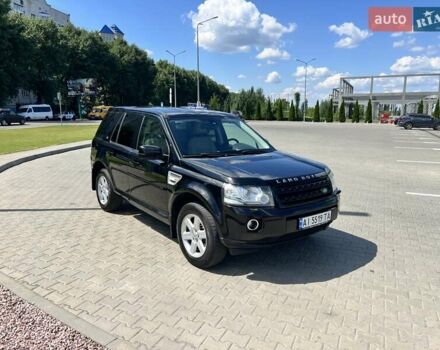 Черный Ленд Ровер Фрилендер, объемом двигателя 2.2 л и пробегом 330 тыс. км за 15400 $, фото 12 на Automoto.ua