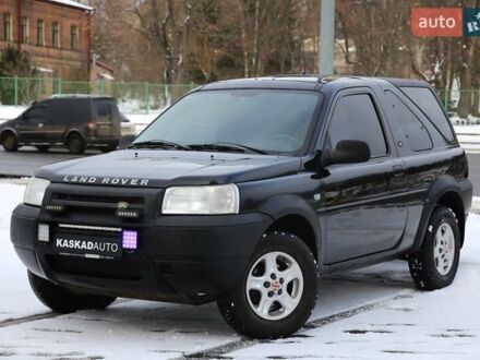 Чорний Ленд Ровер Freelander, об'ємом двигуна 1.95 л та пробігом 234 тис. км за 6600 $, фото 1 на Automoto.ua