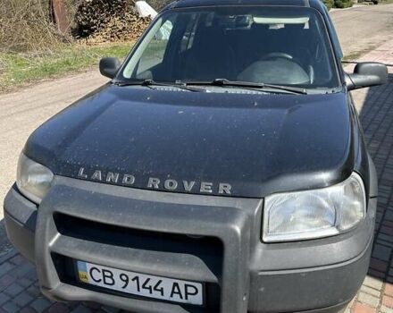 Чорний Ленд Ровер Freelander, об'ємом двигуна 1.95 л та пробігом 221 тис. км за 7500 $, фото 1 на Automoto.ua