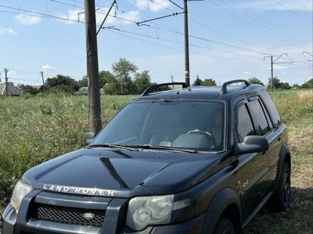 Чорний Ленд Ровер Freelander, об'ємом двигуна 2 л та пробігом 200 тис. км за 2007 $, фото 1 на Automoto.ua