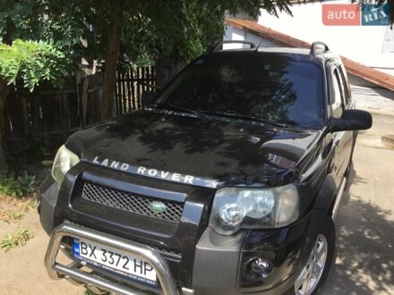 Чорний Ленд Ровер Freelander, об'ємом двигуна 1.8 л та пробігом 214 тис. км за 9500 $, фото 1 на Automoto.ua