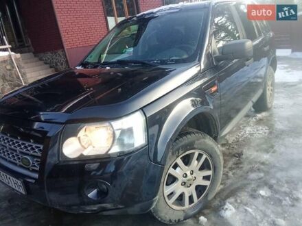 Чорний Ленд Ровер Freelander, об'ємом двигуна 2.2 л та пробігом 269 тис. км за 8200 $, фото 1 на Automoto.ua