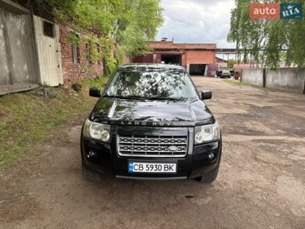 Чорний Ленд Ровер Freelander, об'ємом двигуна 2.2 л та пробігом 200 тис. км за 8000 $, фото 1 на Automoto.ua