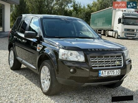 Чорний Ленд Ровер Freelander, об'ємом двигуна 2.2 л та пробігом 240 тис. км за 10700 $, фото 1 на Automoto.ua