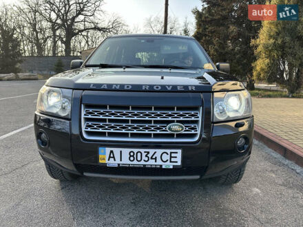 Ленд Ровер Freelander 2008 у Белой Церкве на Automoto.ua Чорний Ленд Ровер Freelander, об'ємом двигуна 3.2 л та пробігом 118 тис. км за 13499 $, фото 1 на Automoto.ua