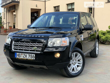 Чорний Ленд Ровер Freelander, об'ємом двигуна 2.2 л та пробігом 208 тис. км за 13650 $, фото 1 на Automoto.ua