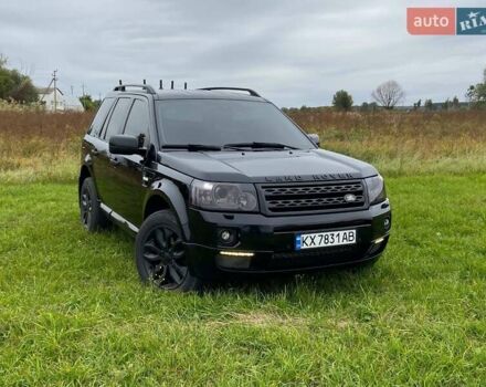 Черный Ленд Ровер Фрилендер, объемом двигателя 2.18 л и пробегом 276 тыс. км за 13333 $, фото 1 на Automoto.ua
