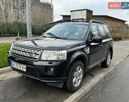 Черный Ленд Ровер Фрилендер, объемом двигателя 2.18 л и пробегом 215 тыс. км за 11000 $, фото 1 на Automoto.ua