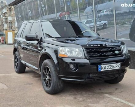 Черный Ленд Ровер Фрилендер, объемом двигателя 2 л и пробегом 218 тыс. км за 10700 $, фото 1 на Automoto.ua
