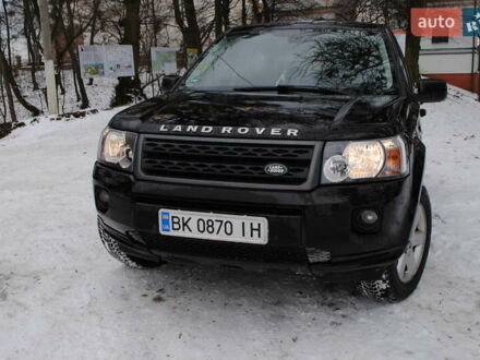 Черный Ленд Ровер Фрилендер, объемом двигателя 2.18 л и пробегом 197 тыс. км за 11450 $, фото 1 на Automoto.ua