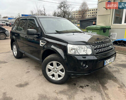 Черный Ленд Ровер Фрилендер, объемом двигателя 2.18 л и пробегом 232 тыс. км за 13500 $, фото 1 на Automoto.ua