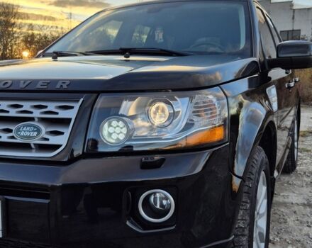 Черный Ленд Ровер Фрилендер, объемом двигателя 2 л и пробегом 200 тыс. км за 14278 $, фото 1 на Automoto.ua