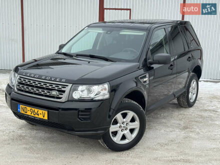 Чорний Ленд Ровер Freelander, об'ємом двигуна 2.2 л та пробігом 220 тис. км за 12950 $, фото 1 на Automoto.ua