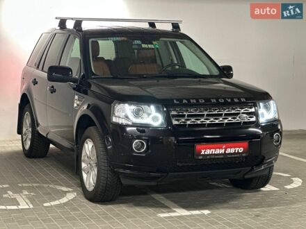 Чорний Ленд Ровер Freelander, об'ємом двигуна 2.18 л та пробігом 198 тис. км за 16500 $, фото 1 на Automoto.ua