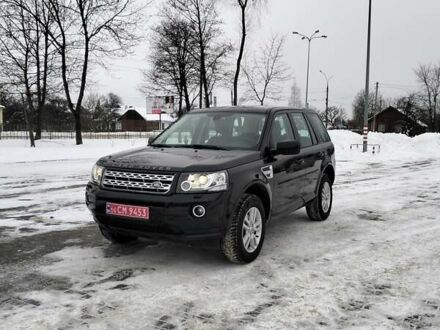 Черный Ленд Ровер Фрилендер, объемом двигателя 2.2 л и пробегом 237 тыс. км за 14300 $, фото 1 на Automoto.ua