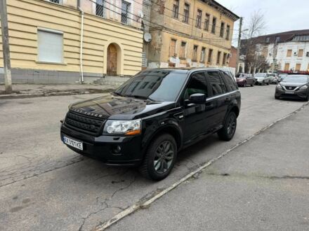 Черный Ленд Ровер Фрилендер, объемом двигателя 2 л и пробегом 140 тыс. км за 13500 $, фото 1 на Automoto.ua