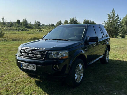 Черный Ленд Ровер Фрилендер, объемом двигателя 2 л и пробегом 276 тыс. км за 9900 $, фото 1 на Automoto.ua