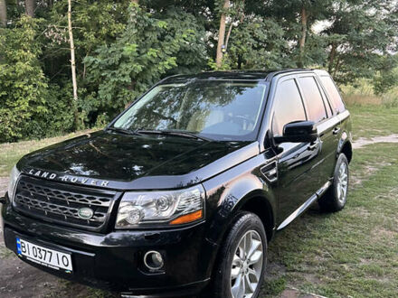 Черный Ленд Ровер Фрилендер, объемом двигателя 2 л и пробегом 222 тыс. км за 10500 $, фото 1 на Automoto.ua