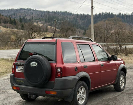 Червоний Ленд Ровер Freelander, об'ємом двигуна 1.8 л та пробігом 200 тис. км за 4599 $, фото 5 на Automoto.ua