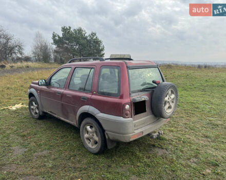 Червоний Ленд Ровер Freelander, об'ємом двигуна 2 л та пробігом 165 тис. км за 3800 $, фото 5 на Automoto.ua