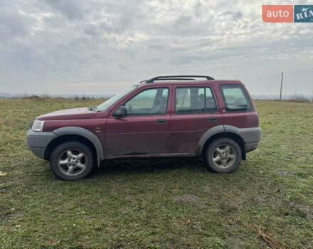 Червоний Ленд Ровер Freelander, об'ємом двигуна 2 л та пробігом 165 тис. км за 3800 $, фото 1 на Automoto.ua