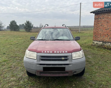 Червоний Ленд Ровер Freelander, об'ємом двигуна 2 л та пробігом 165 тис. км за 3800 $, фото 2 на Automoto.ua
