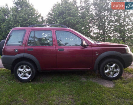 Червоний Ленд Ровер Freelander, об'ємом двигуна 2 л та пробігом 160 тис. км за 3800 $, фото 2 на Automoto.ua