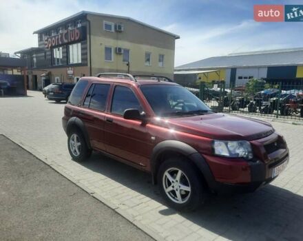 Червоний Ленд Ровер Freelander, об'ємом двигуна 1.8 л та пробігом 256 тис. км за 6728 $, фото 2 на Automoto.ua