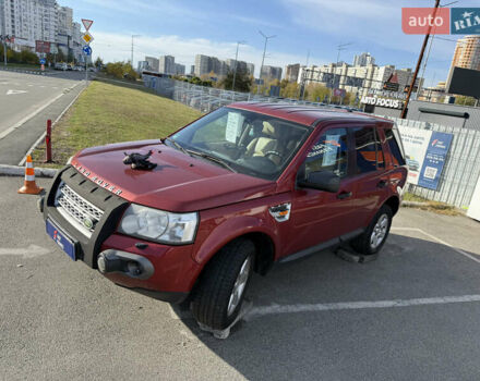 Красный Ленд Ровер Фрилендер, объемом двигателя 2.2 л и пробегом 228 тыс. км за 9700 $, фото 1 на Automoto.ua