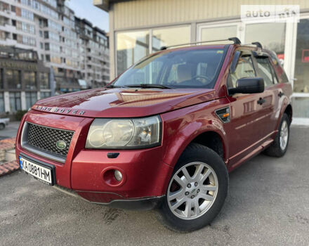 Червоний Ленд Ровер Freelander, об'ємом двигуна 2.2 л та пробігом 329 тис. км за 8999 $, фото 1 на Automoto.ua